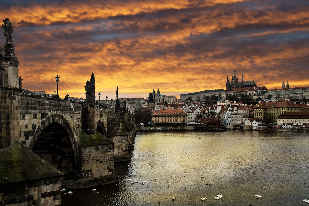 Attractions of Prague in the Czech Republic 