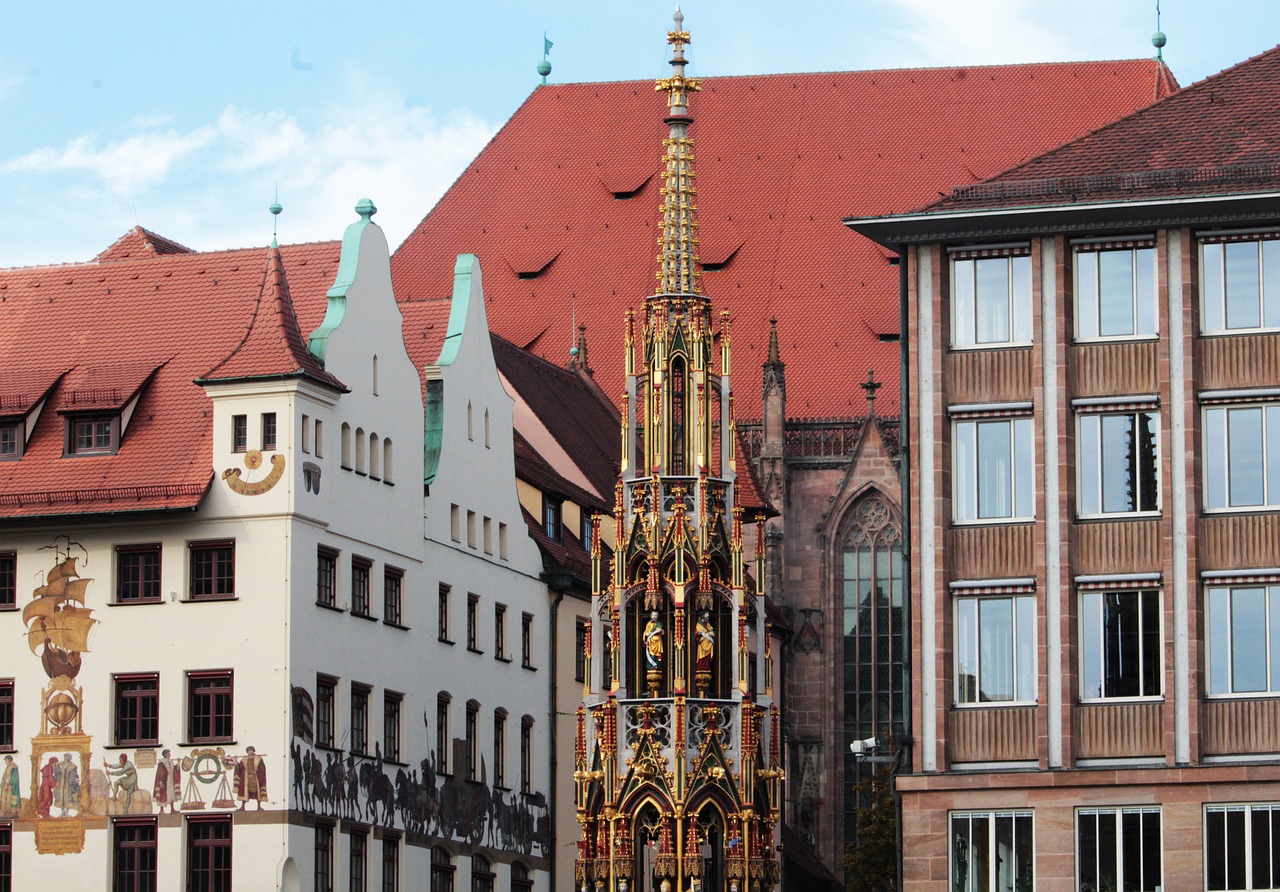 Attractions of Nuremberg in Germany