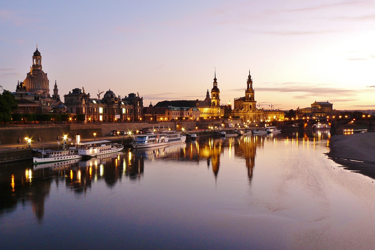 Attractions of Dresden in Germany