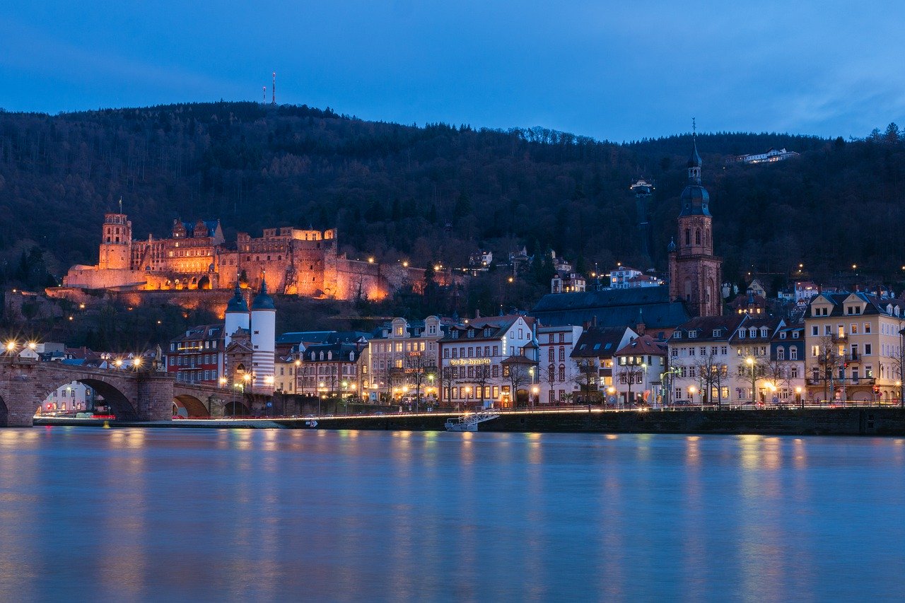 Attractions of Heidelberg in Germany