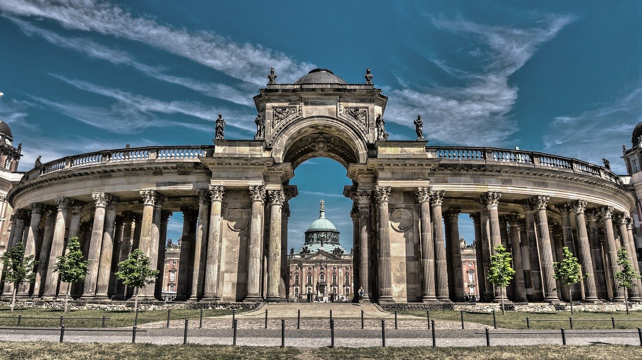 Potsdam's attractions in Germany