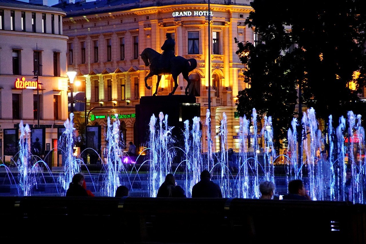 The attractions of Lublin in Poland